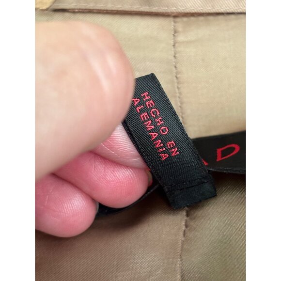 Escada Vintage Womens Tweed Jacket  Zip-Up Made In Germany Brown & Cream - Picture 6 of 16